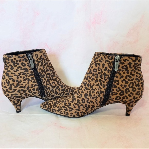 NIB Circus by Sam Edelman Womens Kirby Pointed Toe Ankle, Brown/Black, Size 7.0 - Picture 4 of 12